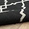 Homeroots 9 x 13 ft. Black & Ivory Trellis Indoor & Outdoor Area Rug 389537 - alternate 2